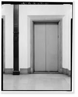 Historic Framed Print, Los Angeles City Hall, 200 North Spring Street, Los Angeles, Los Angeles County, CA - 181,  17-7/8" x 21-7/8"