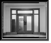 Historic Framed Print, Los Angeles City Hall, 200 North Spring Street, Los Angeles, Los Angeles County, CA - 182,  17-7/8" x 21-7/8"