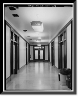 Historic Framed Print, Los Angeles City Hall, 200 North Spring Street, Los Angeles, Los Angeles County, CA - 187,  17-7/8" x 21-7/8"