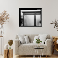 Historic Framed Print, Los Angeles City Hall, 200 North Spring Street, Los Angeles, Los Angeles County, CA - 192,  17-7/8" x 21-7/8"