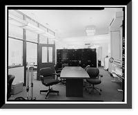 Historic Framed Print, Los Angeles City Hall, 200 North Spring Street, Los Angeles, Los Angeles County, CA - 198,  17-7/8" x 21-7/8"