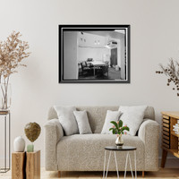 Historic Framed Print, Los Angeles City Hall, 200 North Spring Street, Los Angeles, Los Angeles County, CA - 204,  17-7/8" x 21-7/8"