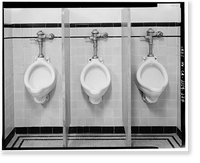 Historic Framed Print, Los Angeles City Hall, 200 North Spring Street, Los Angeles, Los Angeles County, CA - 208,  17-7/8" x 21-7/8"