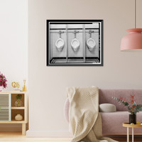 Historic Framed Print, Los Angeles City Hall, 200 North Spring Street, Los Angeles, Los Angeles County, CA - 208,  17-7/8" x 21-7/8"