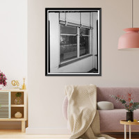 Historic Framed Print, Los Angeles City Hall, 200 North Spring Street, Los Angeles, Los Angeles County, CA - 213,  17-7/8" x 21-7/8"