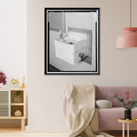 Historic Framed Print, Los Angeles City Hall, 200 North Spring Street, Los Angeles, Los Angeles County, CA - 214,  17-7/8" x 21-7/8"