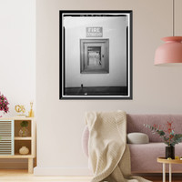 Historic Framed Print, Los Angeles City Hall, 200 North Spring Street, Los Angeles, Los Angeles County, CA - 215,  17-7/8" x 21-7/8"