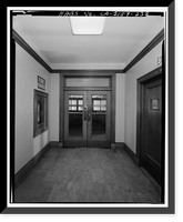 Historic Framed Print, Los Angeles City Hall, 200 North Spring Street, Los Angeles, Los Angeles County, CA - 216,  17-7/8" x 21-7/8"