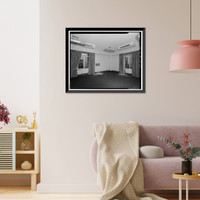 Historic Framed Print, Los Angeles City Hall, 200 North Spring Street, Los Angeles, Los Angeles County, CA - 221,  17-7/8" x 21-7/8"