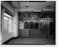 Historic Framed Print, Los Angeles City Hall, 200 North Spring Street, Los Angeles, Los Angeles County, CA - 224,  17-7/8" x 21-7/8"