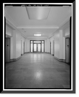 Historic Framed Print, Los Angeles City Hall, 200 North Spring Street, Los Angeles, Los Angeles County, CA - 228,  17-7/8" x 21-7/8"