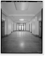 Historic Framed Print, Los Angeles City Hall, 200 North Spring Street, Los Angeles, Los Angeles County, CA - 228,  17-7/8" x 21-7/8"