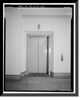 Historic Framed Print, Los Angeles City Hall, 200 North Spring Street, Los Angeles, Los Angeles County, CA - 229,  17-7/8" x 21-7/8"