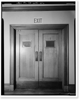 Historic Framed Print, Los Angeles City Hall, 200 North Spring Street, Los Angeles, Los Angeles County, CA - 236,  17-7/8" x 21-7/8"