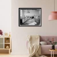 Historic Framed Print, Los Angeles City Hall, 200 North Spring Street, Los Angeles, Los Angeles County, CA - 242,  17-7/8" x 21-7/8"