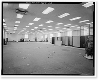 Historic Framed Print, Los Angeles City Hall, 200 North Spring Street, Los Angeles, Los Angeles County, CA - 250,  17-7/8" x 21-7/8"