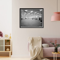 Historic Framed Print, Los Angeles City Hall, 200 North Spring Street, Los Angeles, Los Angeles County, CA - 250,  17-7/8" x 21-7/8"