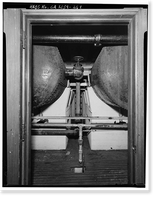 Historic Framed Print, Los Angeles City Hall, 200 North Spring Street, Los Angeles, Los Angeles County, CA - 253,  17-7/8" x 21-7/8"