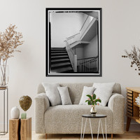 Historic Framed Print, Los Angeles City Hall, 200 North Spring Street, Los Angeles, Los Angeles County, CA - 255,  17-7/8" x 21-7/8"