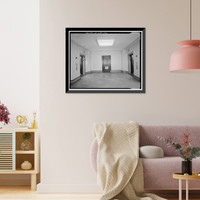 Historic Framed Print, Los Angeles City Hall, 200 North Spring Street, Los Angeles, Los Angeles County, CA - 256,  17-7/8" x 21-7/8"