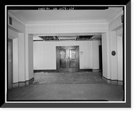 Historic Framed Print, Los Angeles City Hall, 200 North Spring Street, Los Angeles, Los Angeles County, CA - 262,  17-7/8" x 21-7/8"