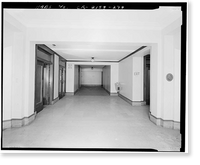 Historic Framed Print, Los Angeles City Hall, 200 North Spring Street, Los Angeles, Los Angeles County, CA - 263,  17-7/8" x 21-7/8"