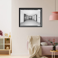 Historic Framed Print, Los Angeles City Hall, 200 North Spring Street, Los Angeles, Los Angeles County, CA - 263,  17-7/8" x 21-7/8"