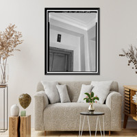 Historic Framed Print, Los Angeles City Hall, 200 North Spring Street, Los Angeles, Los Angeles County, CA - 266,  17-7/8" x 21-7/8"