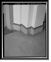 Historic Framed Print, Los Angeles City Hall, 200 North Spring Street, Los Angeles, Los Angeles County, CA - 267,  17-7/8" x 21-7/8"