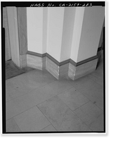 Historic Framed Print, Los Angeles City Hall, 200 North Spring Street, Los Angeles, Los Angeles County, CA - 267,  17-7/8" x 21-7/8"