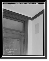 Historic Framed Print, Los Angeles City Hall, 200 North Spring Street, Los Angeles, Los Angeles County, CA - 273,  17-7/8" x 21-7/8"