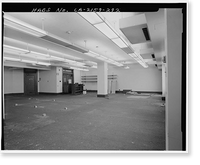 Historic Framed Print, Los Angeles City Hall, 200 North Spring Street, Los Angeles, Los Angeles County, CA - 276,  17-7/8" x 21-7/8"