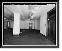 Historic Framed Print, Los Angeles City Hall, 200 North Spring Street, Los Angeles, Los Angeles County, CA - 277,  17-7/8" x 21-7/8"