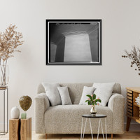 Historic Framed Print, Los Angeles City Hall, 200 North Spring Street, Los Angeles, Los Angeles County, CA - 278,  17-7/8" x 21-7/8"