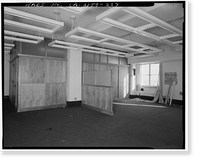 Historic Framed Print, Los Angeles City Hall, 200 North Spring Street, Los Angeles, Los Angeles County, CA - 281,  17-7/8" x 21-7/8"