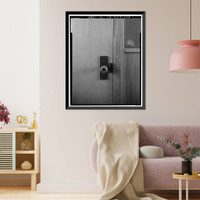 Historic Framed Print, Los Angeles City Hall, 200 North Spring Street, Los Angeles, Los Angeles County, CA - 282,  17-7/8" x 21-7/8"