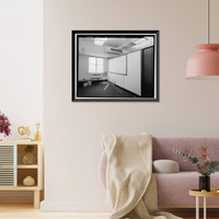 Historic Framed Print, Los Angeles City Hall, 200 North Spring Street, Los Angeles, Los Angeles County, CA - 283,  17-7/8" x 21-7/8"