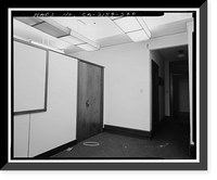 Historic Framed Print, Los Angeles City Hall, 200 North Spring Street, Los Angeles, Los Angeles County, CA - 284,  17-7/8" x 21-7/8"