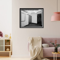 Historic Framed Print, Los Angeles City Hall, 200 North Spring Street, Los Angeles, Los Angeles County, CA - 284,  17-7/8" x 21-7/8"