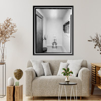 Historic Framed Print, Los Angeles City Hall, 200 North Spring Street, Los Angeles, Los Angeles County, CA - 287,  17-7/8" x 21-7/8"