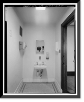 Historic Framed Print, Los Angeles City Hall, 200 North Spring Street, Los Angeles, Los Angeles County, CA - 288,  17-7/8" x 21-7/8"