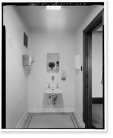 Historic Framed Print, Los Angeles City Hall, 200 North Spring Street, Los Angeles, Los Angeles County, CA - 288,  17-7/8" x 21-7/8"