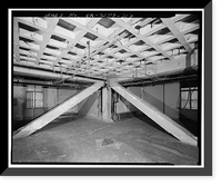 Historic Framed Print, Los Angeles City Hall, 200 North Spring Street, Los Angeles, Los Angeles County, CA - 301,  17-7/8" x 21-7/8"