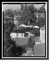 Historic Framed Print, Vista del Arroyo Hotel, 125 South Grand Avenue, Pasadena, Los Angeles County, CA - 2,  17-7/8" x 21-7/8"
