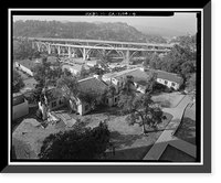 Historic Framed Print, Vista del Arroyo Hotel, 125 South Grand Avenue, Pasadena, Los Angeles County, CA - 3,  17-7/8" x 21-7/8"
