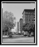 Historic Framed Print, John Breuner & Company Building, 1515 Clay Street, Oakland, Alameda County, CA - 2,  17-7/8" x 21-7/8"