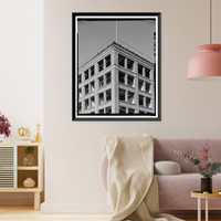 Historic Framed Print, John Breuner & Company Building, 1515 Clay Street, Oakland, Alameda County, CA - 8,  17-7/8" x 21-7/8"