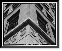 Historic Framed Print, John Breuner & Company Building, 1515 Clay Street, Oakland, Alameda County, CA - 9,  17-7/8" x 21-7/8"