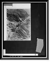 Historic Framed Print, Generals Highway, Three Rivers vicinity, Tulare County, CA - 9,  17-7/8" x 21-7/8"