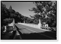 Historic Framed Print, Generals Highway, Three Rivers vicinity, Tulare County, CA - 25,  17-7/8" x 21-7/8"